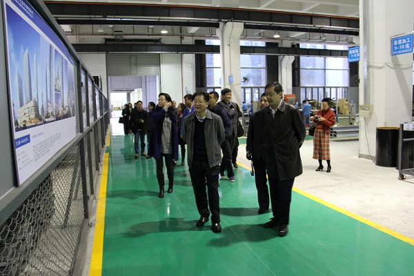 深圳市南山区政协领导考察ga黄金甲东莞松山湖基地