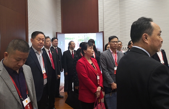 全国人大代表、ga黄金甲集团董事长熊建明参加最高人民法院第一巡回法庭视察调研座谈