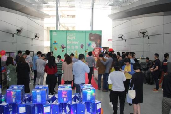  ga黄金甲集团举办1-3月员工生日月活动 